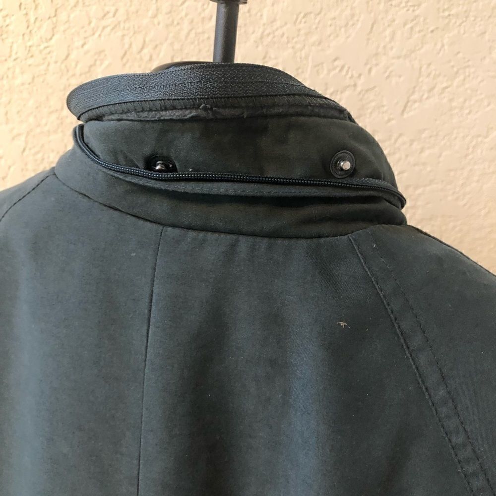 London Fog olive microfiber jacket sz medium - Picture 7 of 10